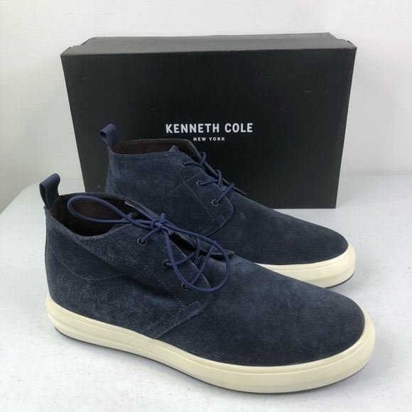KENNETH Cole Navy The Mover Chukka Boots main image 10